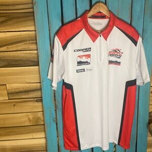 2022 Andretti team Indy Lights series jersey size large red white black